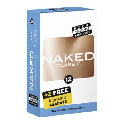 SALE Four Seasons Naked Classic Condom 12 Pc