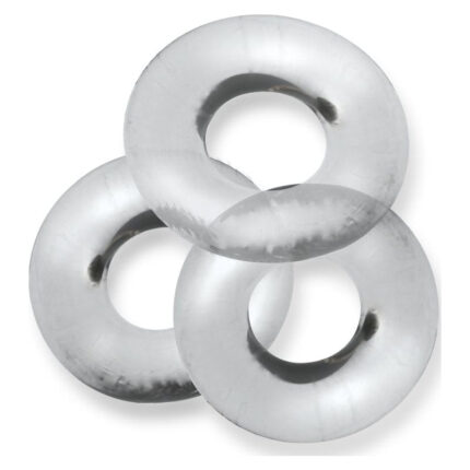 Fat Willy 3 Pc Jumbo Cockrings Clear